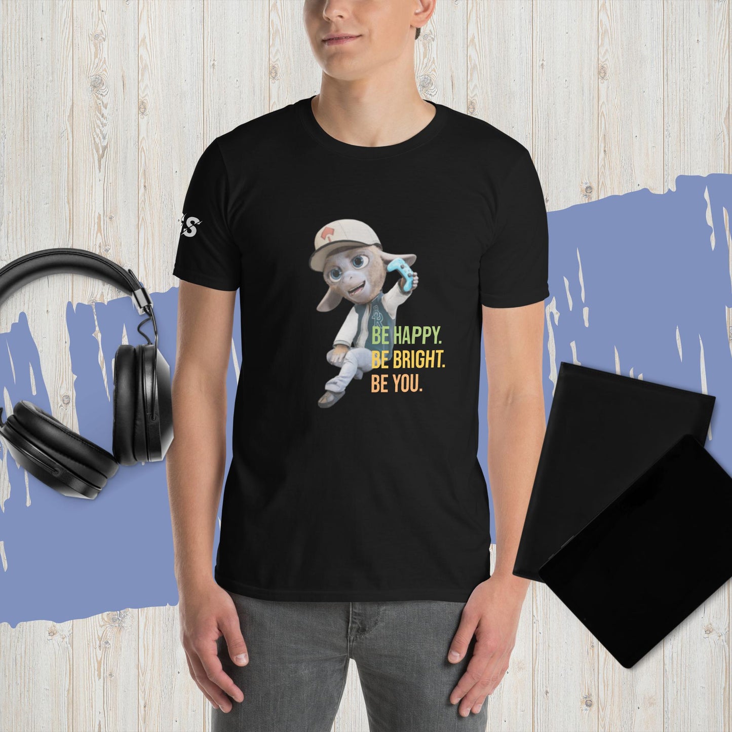 Uniseks T-shirt met korte mouw