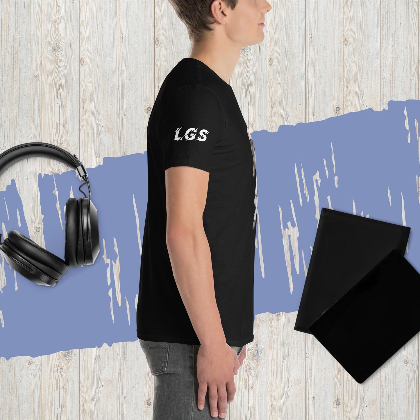 Uniseks T-shirt met korte mouw