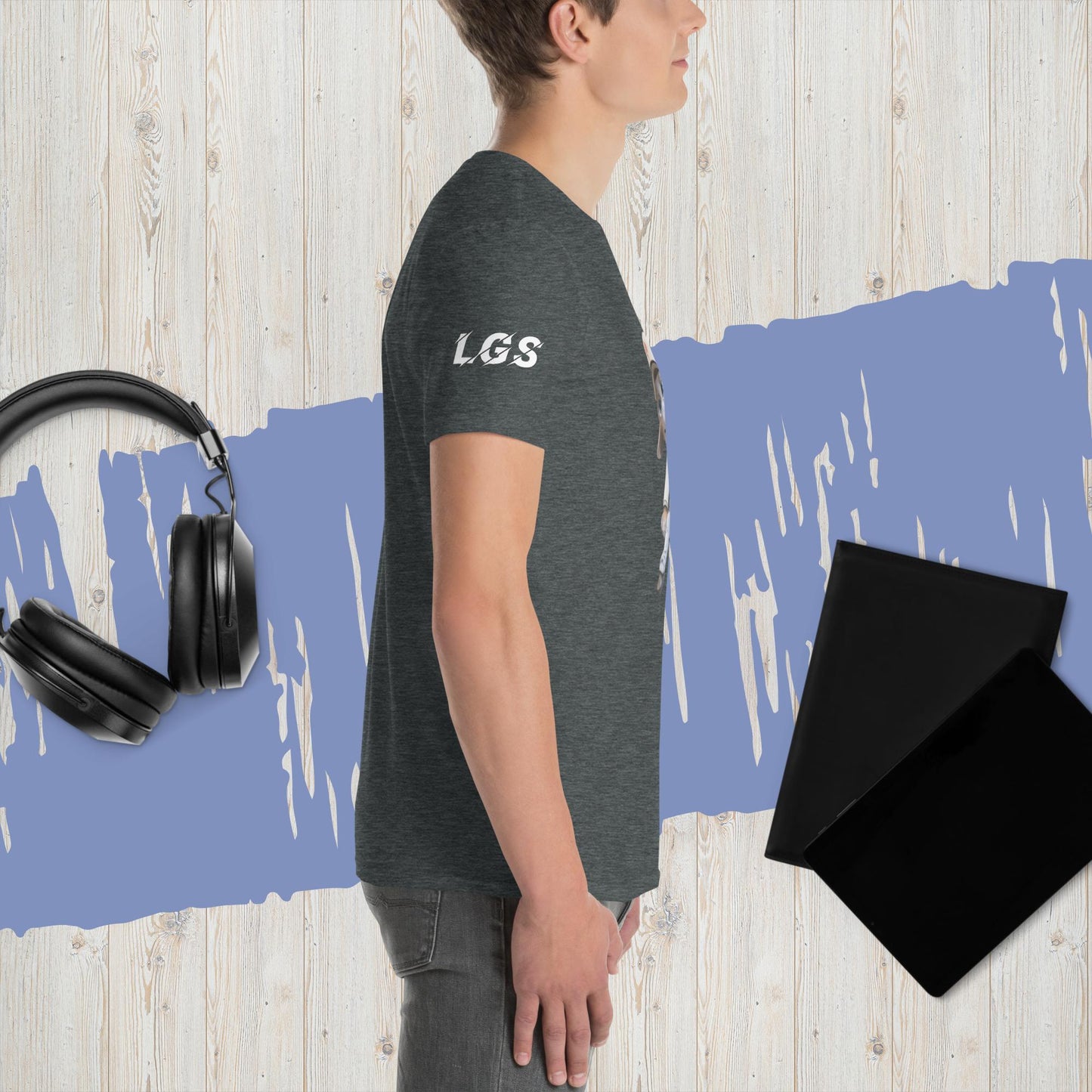 Uniseks T-shirt met korte mouw