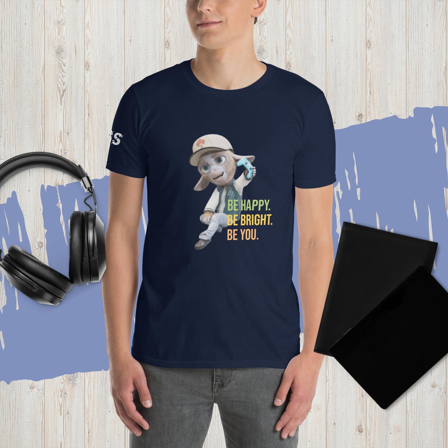 Uniseks T-shirt met korte mouw