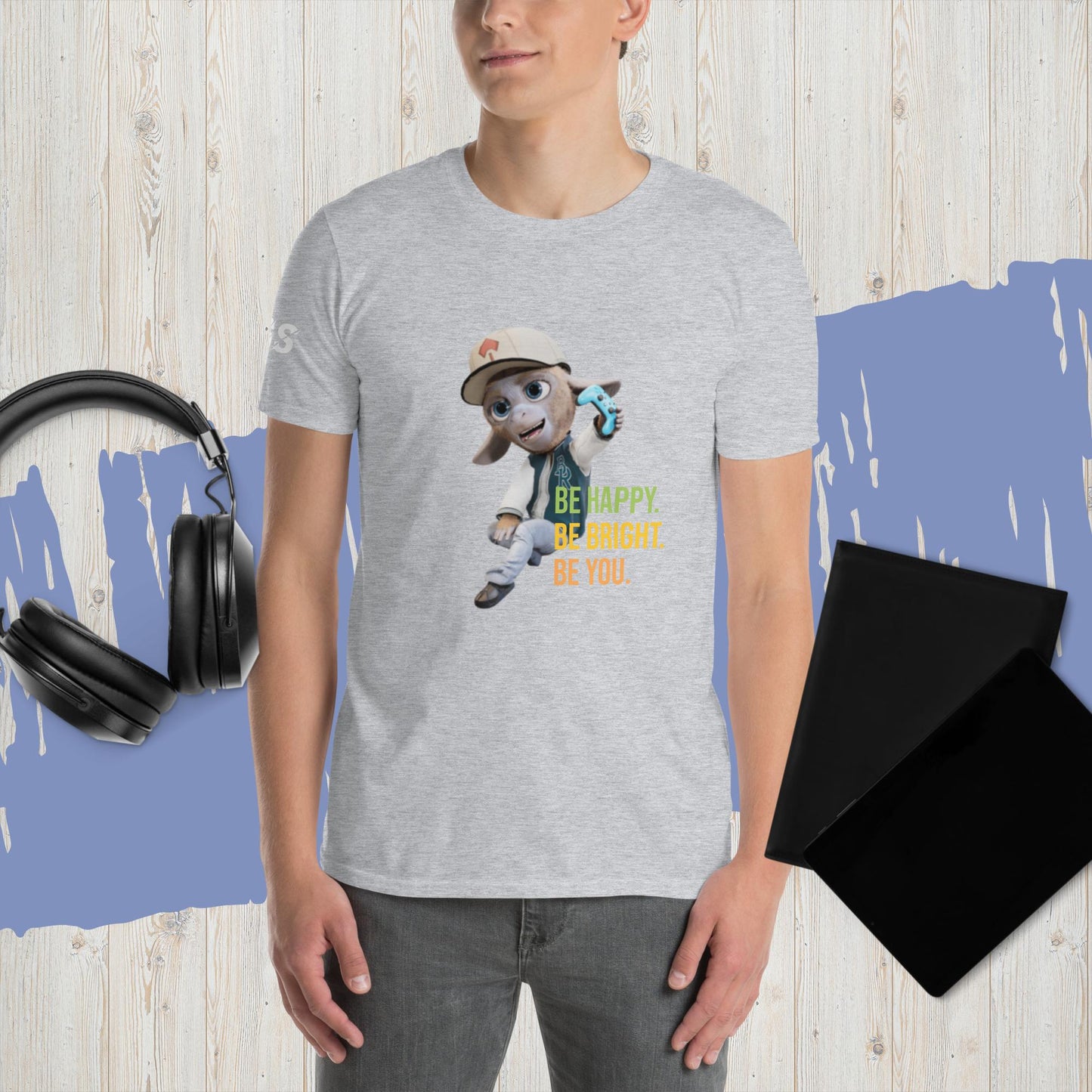 Uniseks T-shirt met korte mouw