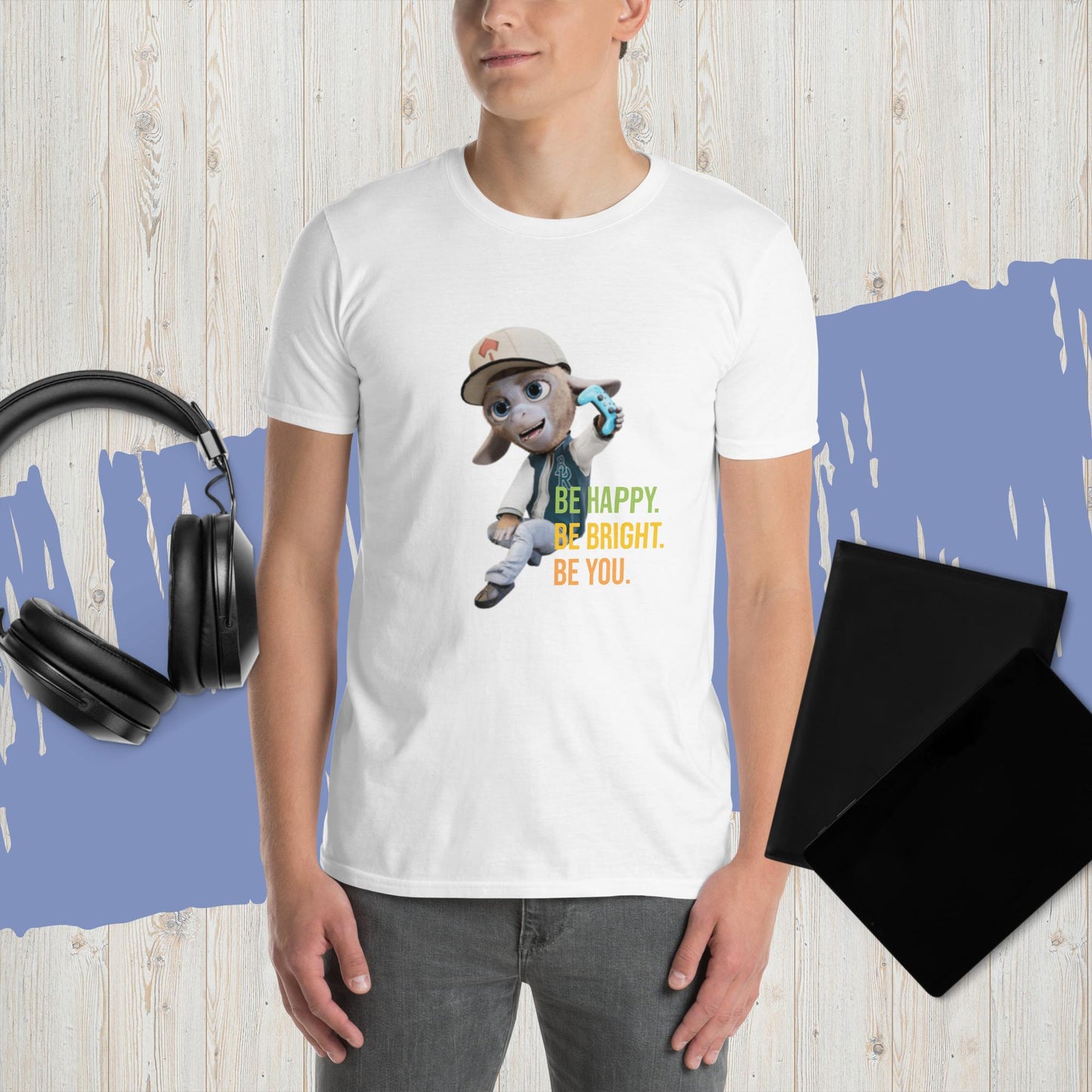 Uniseks T-shirt met korte mouw