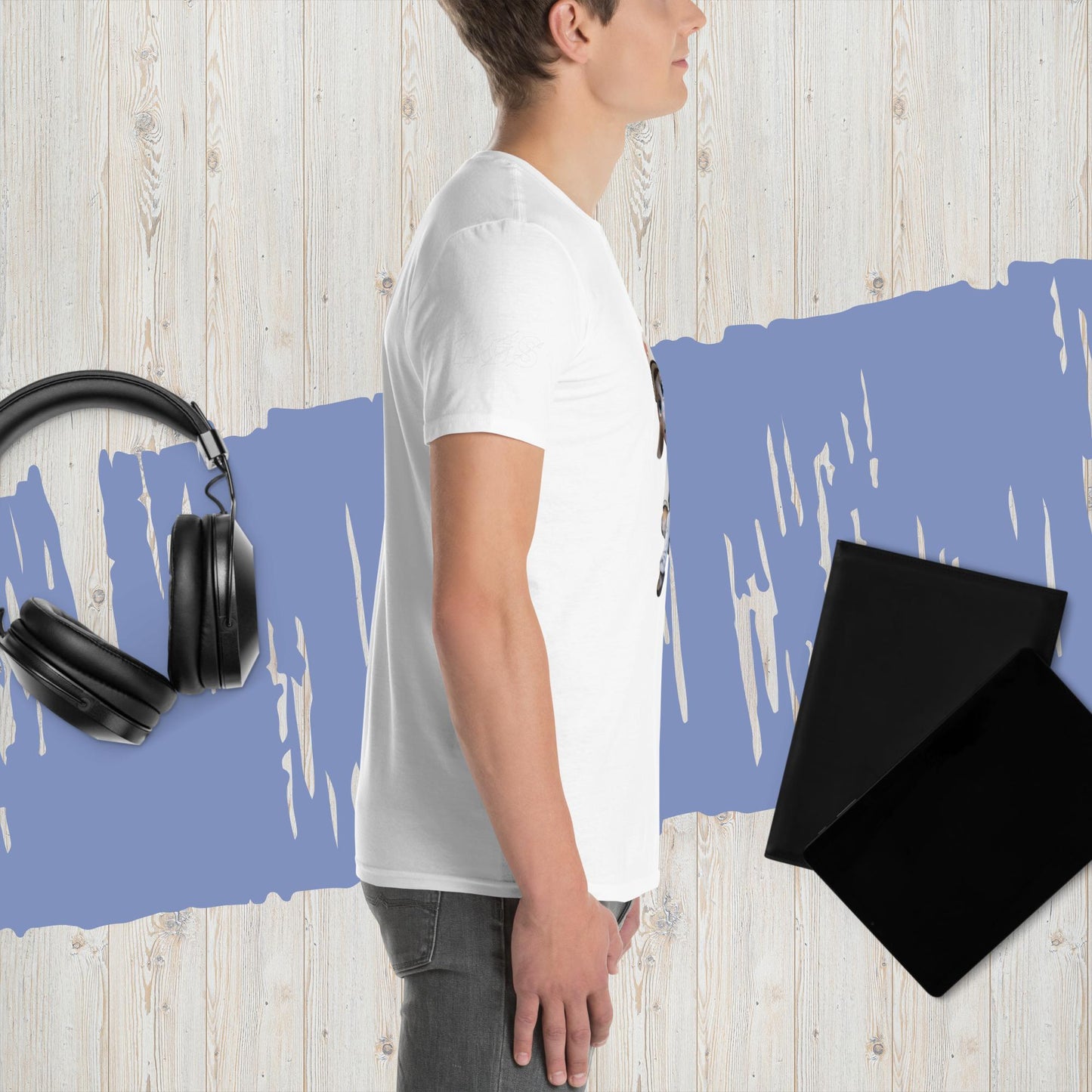 Uniseks T-shirt met korte mouw